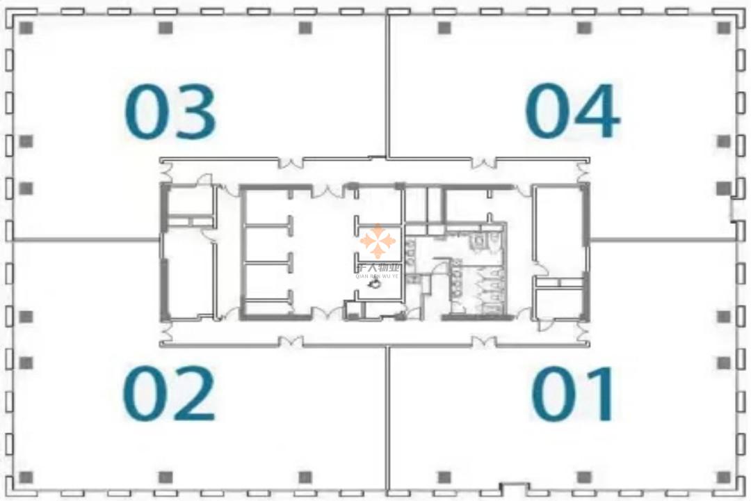 浦東 上海大族科技中心 2300平米 簡裝