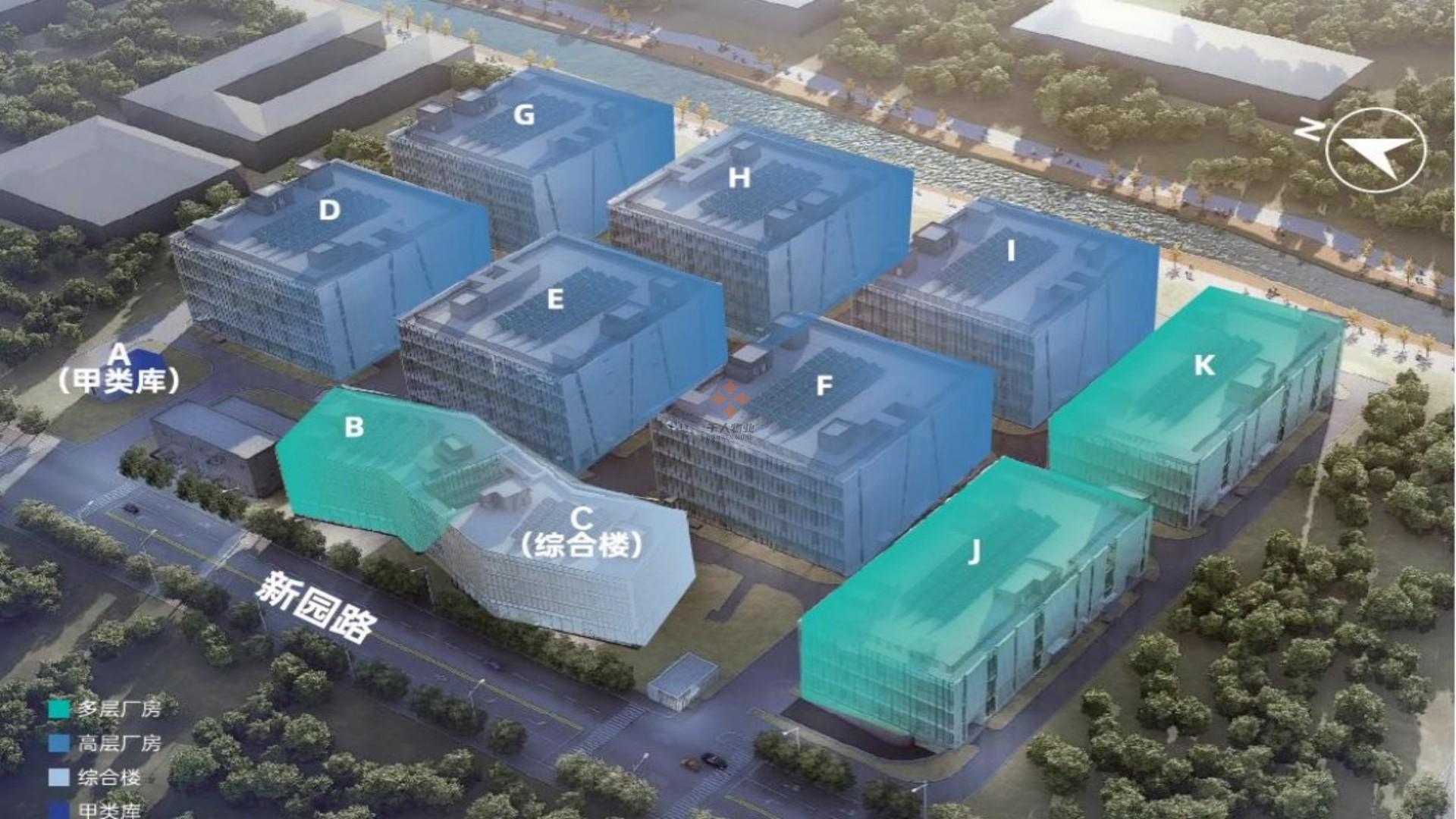 青浦 康墣生命科學(xué)產(chǎn)業(yè)園 2300平米 毛坯